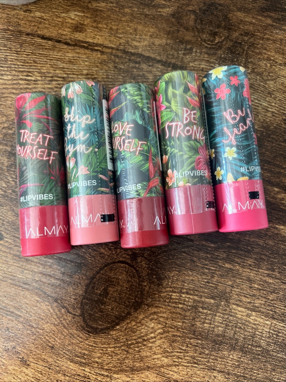 Almay Lip Vibes Lipstick Lot of 5 New Sealed Mixed Shades